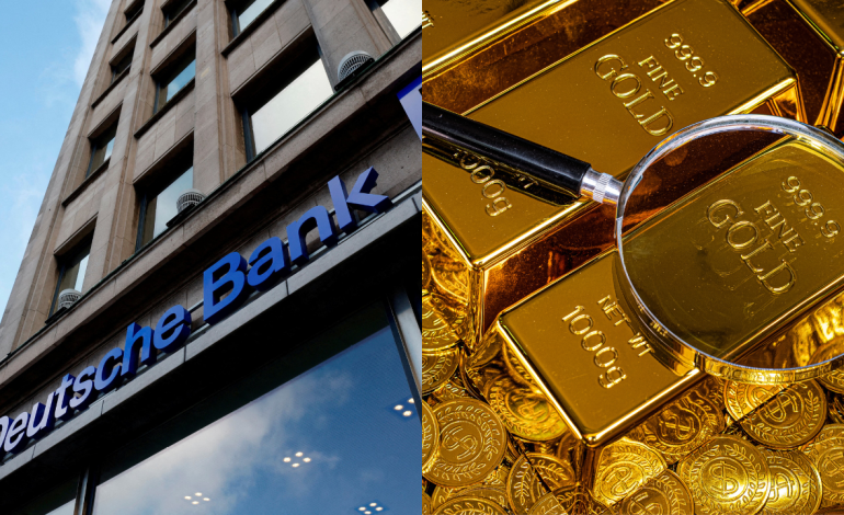 L’or vise encore 6 000$ selon Deutsche Bank, malgré la “tempête” de vendredi