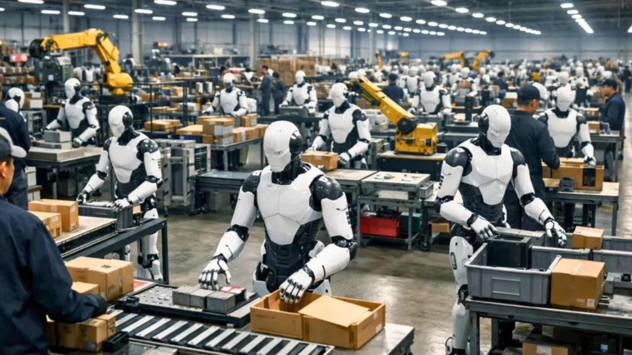 Robots humanoïdes : la Chine pourrait renforcer sa domination manufacturière